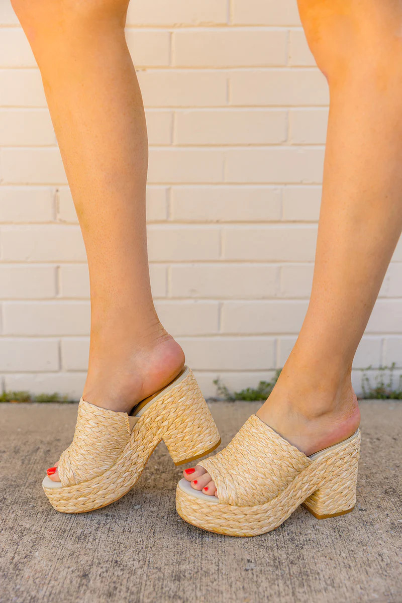 BuddyLove X Dolce Vita | Elora Heels | Natural | BuddyLove