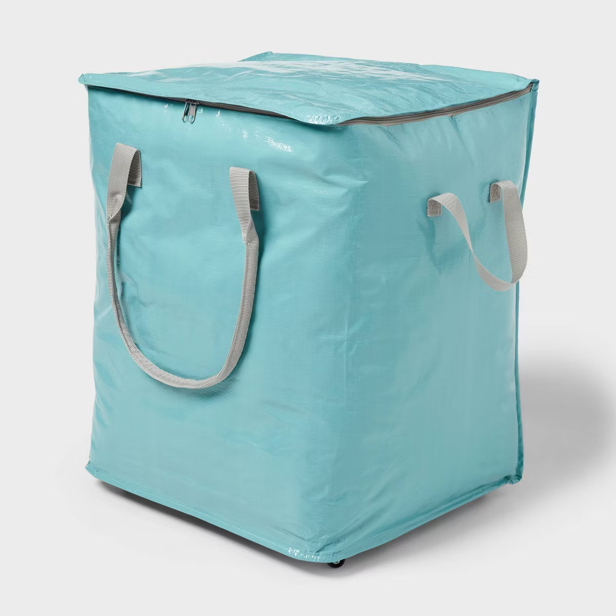 Storage Bag with Wheels Pewter Aqua - Brightroom™ | Target