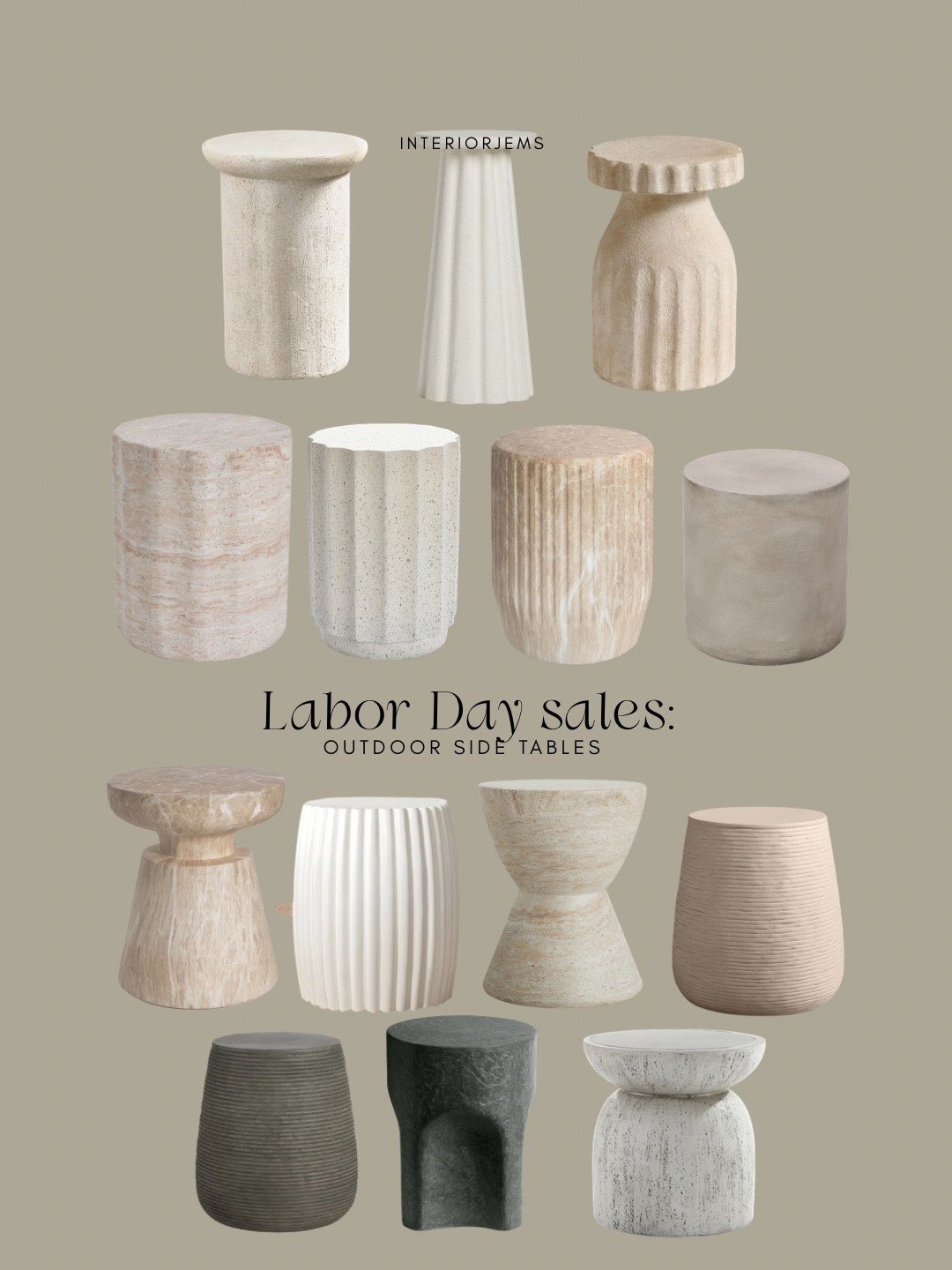 Outdoor side tables on sale for Labor Day, Drumm side table, concrete side table, red side table, modern outdoor side table, porch, and patio furniture on sale pottery barn West Elm, Wayfair

#LTKSaleAlert #LTKHome