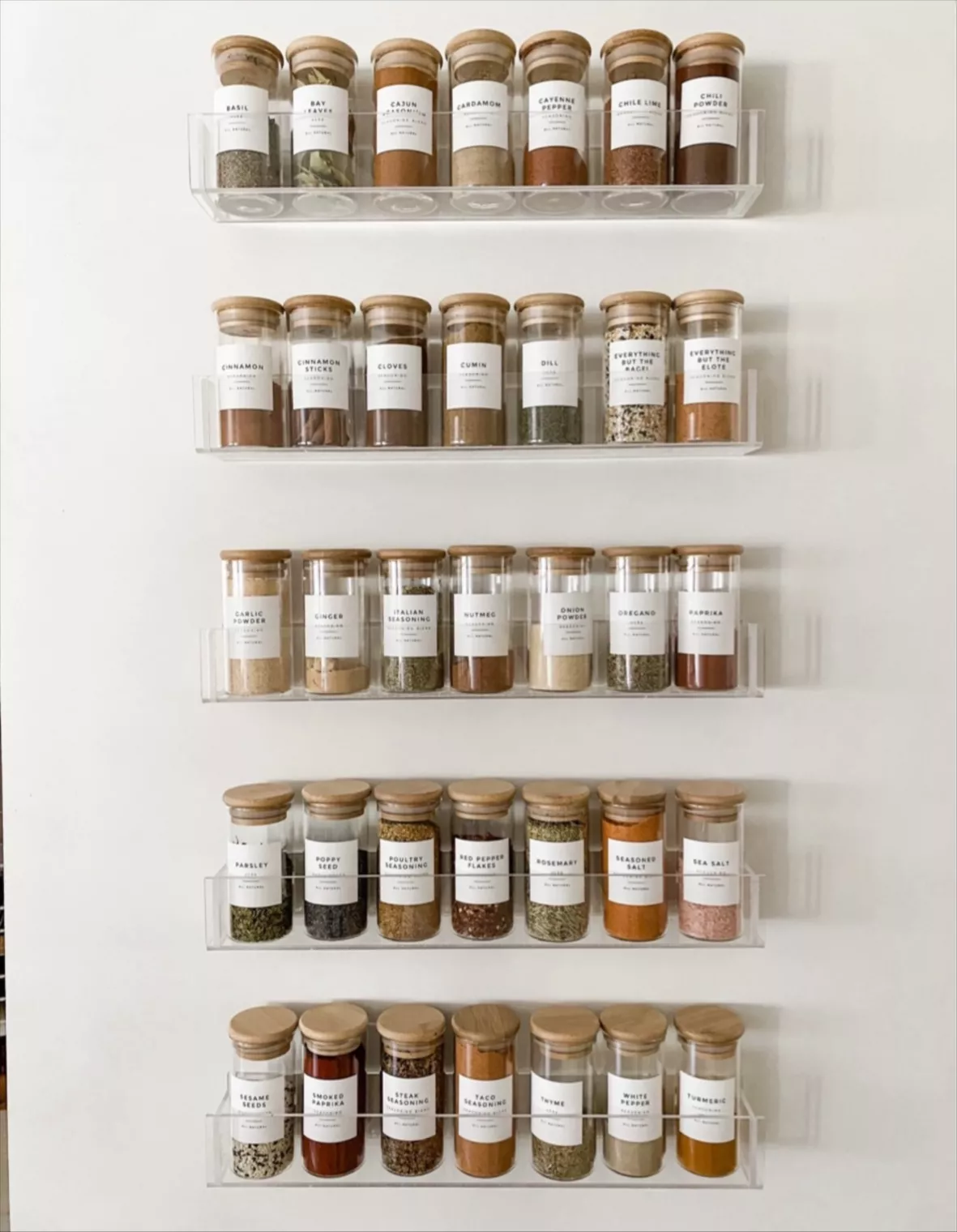 AYOUSIN 24 Spice Jars with Labels … curated on LTK