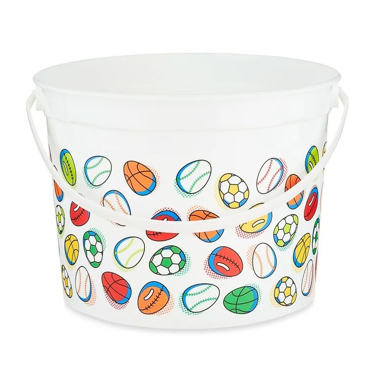 Easter 5-Quart Plastic Easter Bucket, Sports, Way To Celebrate | Walmart (US)