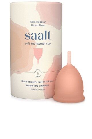saalt Regular Menstrual Soft Cup in Desert Blush from Revolve.com | Revolve Clothing (Global)