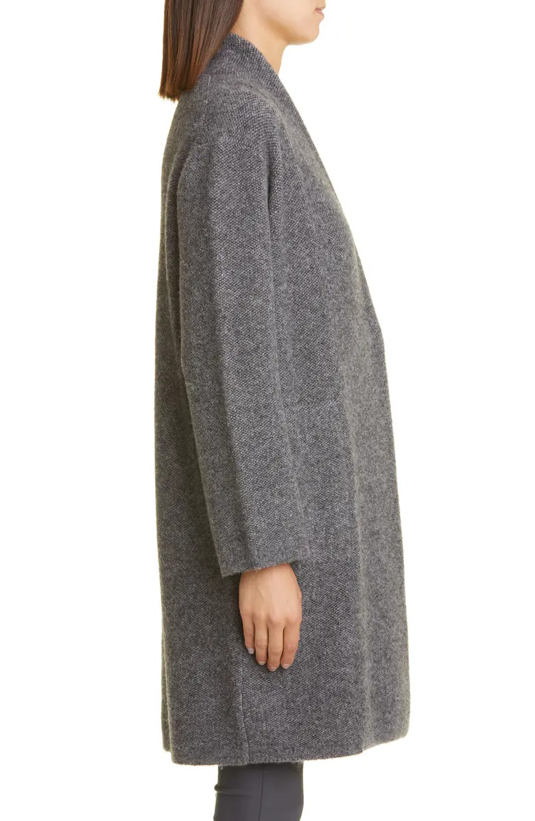 Bouclé Wool Blend Cardigan Coat | Nordstrom