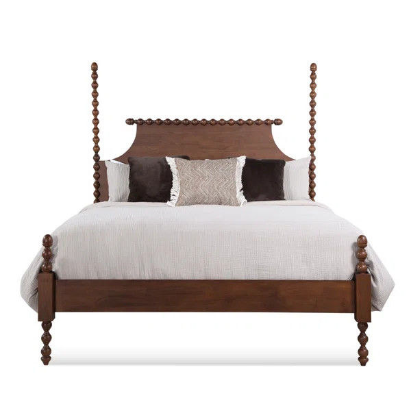 Emily Spindle Four Post Bed | Wayfair North America