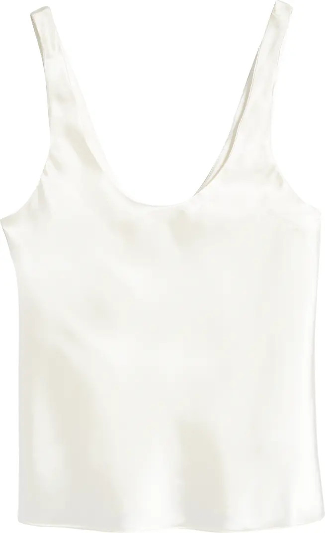 Topshop Satin Scoop Neck Camisole | Nordstrom | Nordstrom