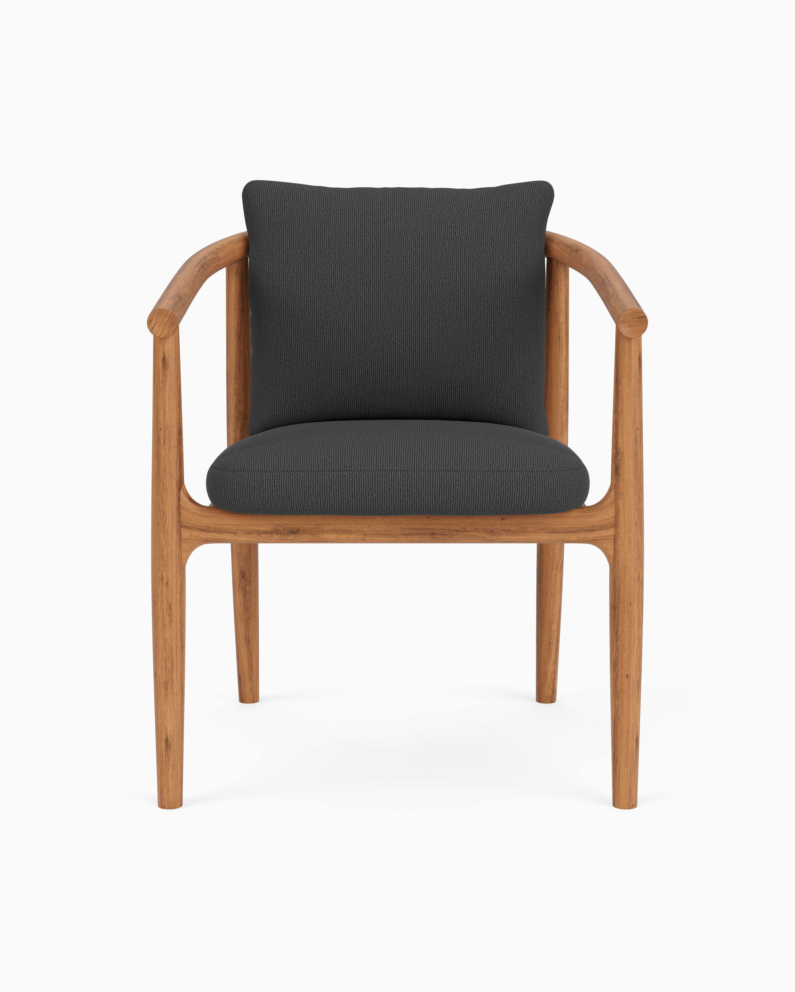 Outdoor Dillon Dining Chair | Modern Teak Outdoor Seating | Denver Modern