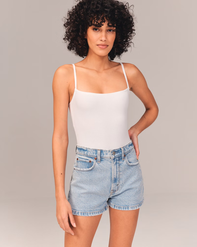 High Rise Mom Shorts | Abercrombie & Fitch (US)