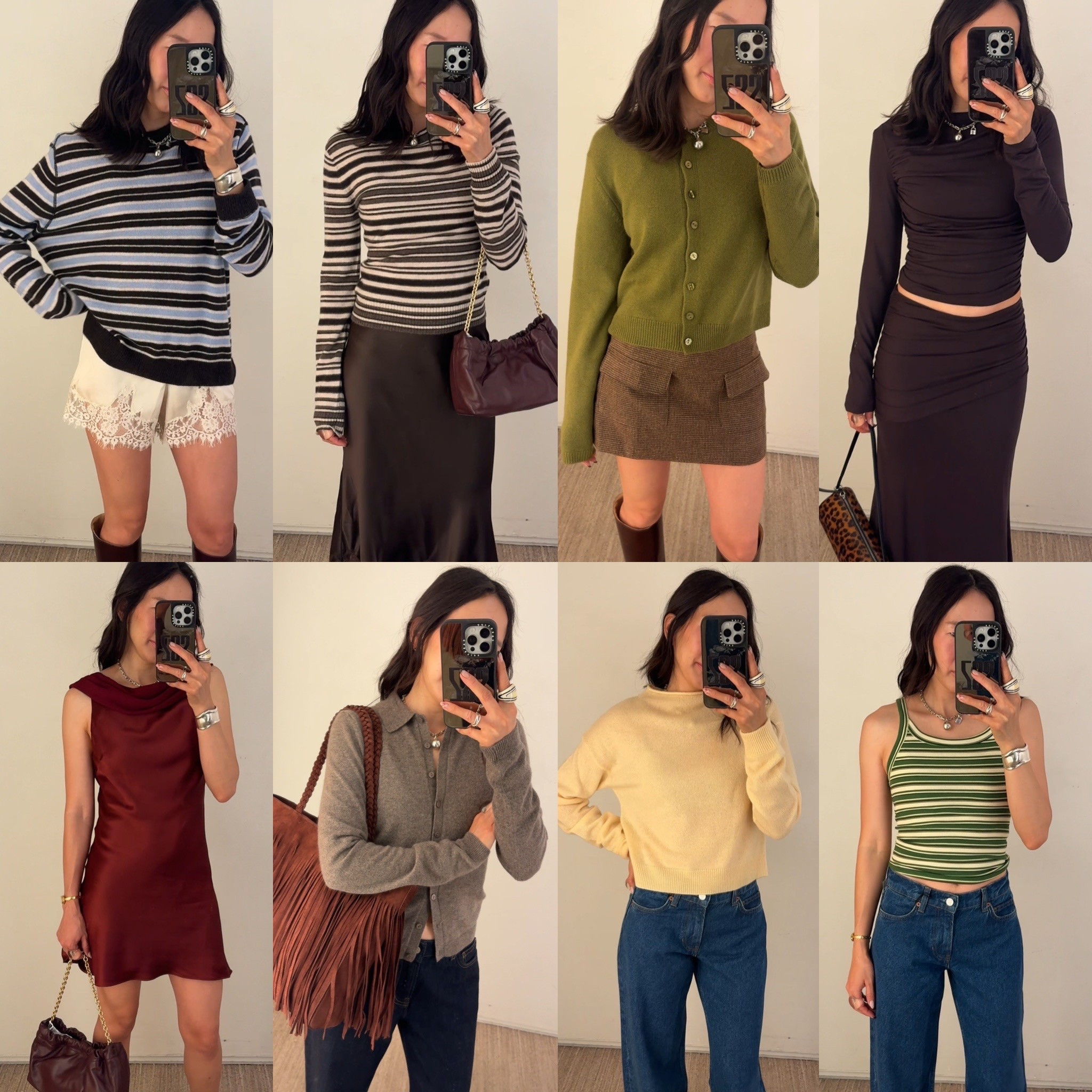 Wore an XS in all sweaters!