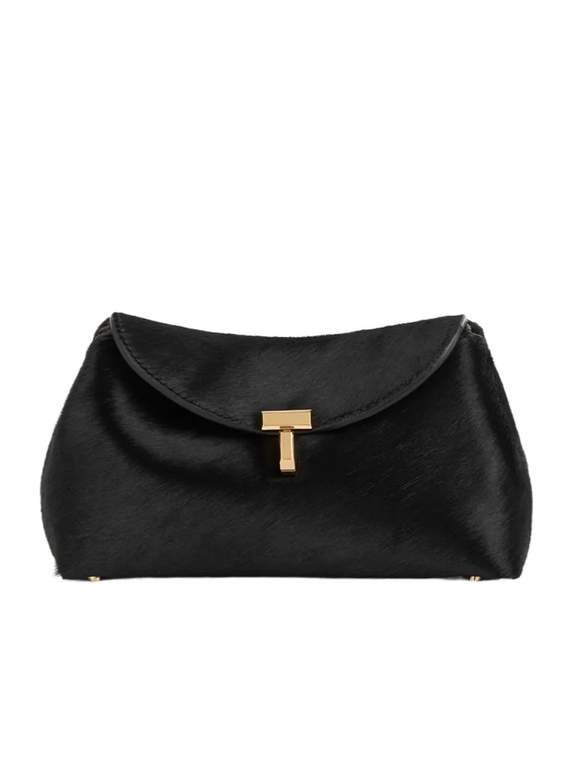 pony hair T-lock clutch | Senser US