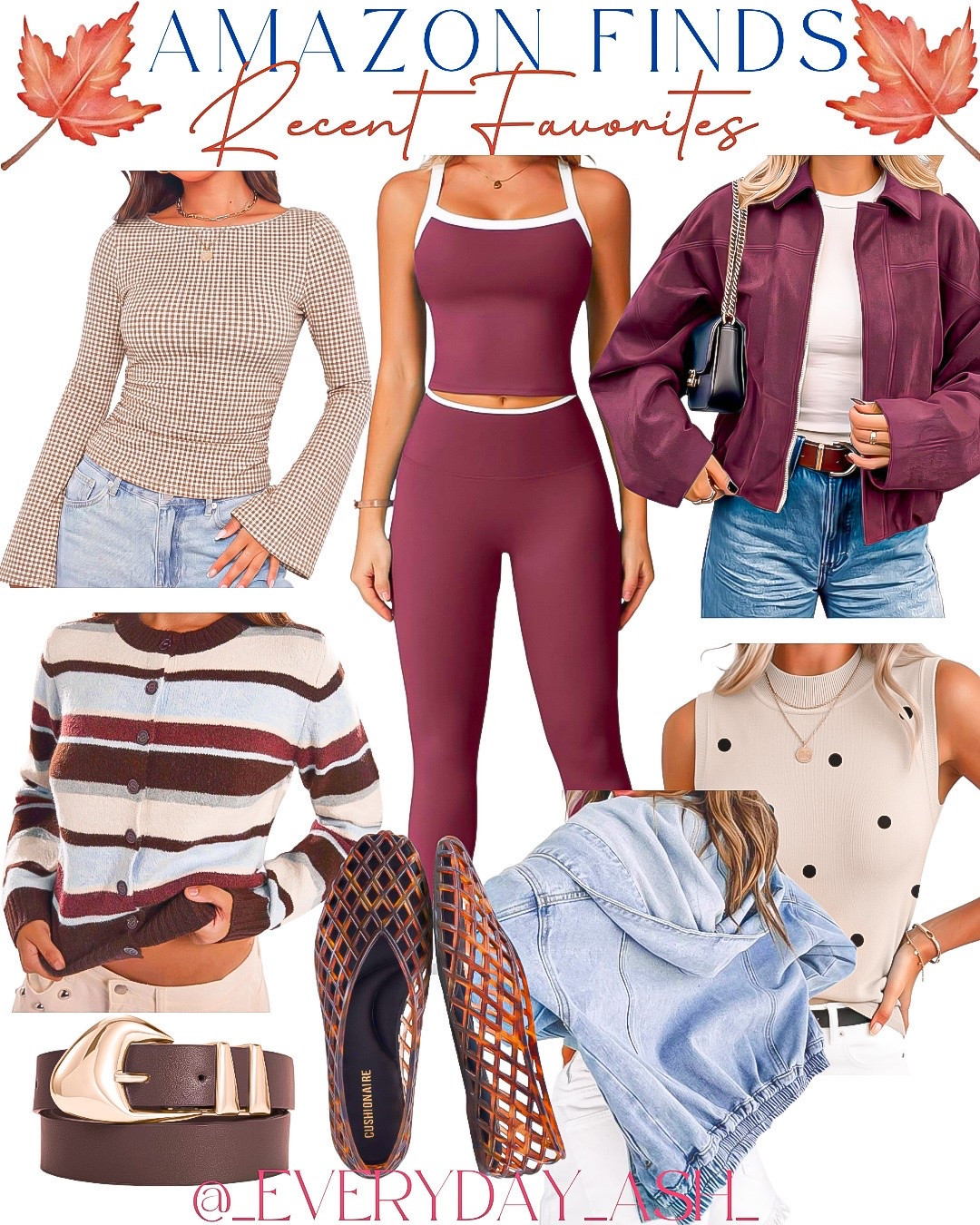 Amazon // recent favorites ♥️✨

Fall fashion, Amazon fashion, fall sweaters, fall accessories , Amazon outfit, activewear

#LTKgrwm #LTKootd