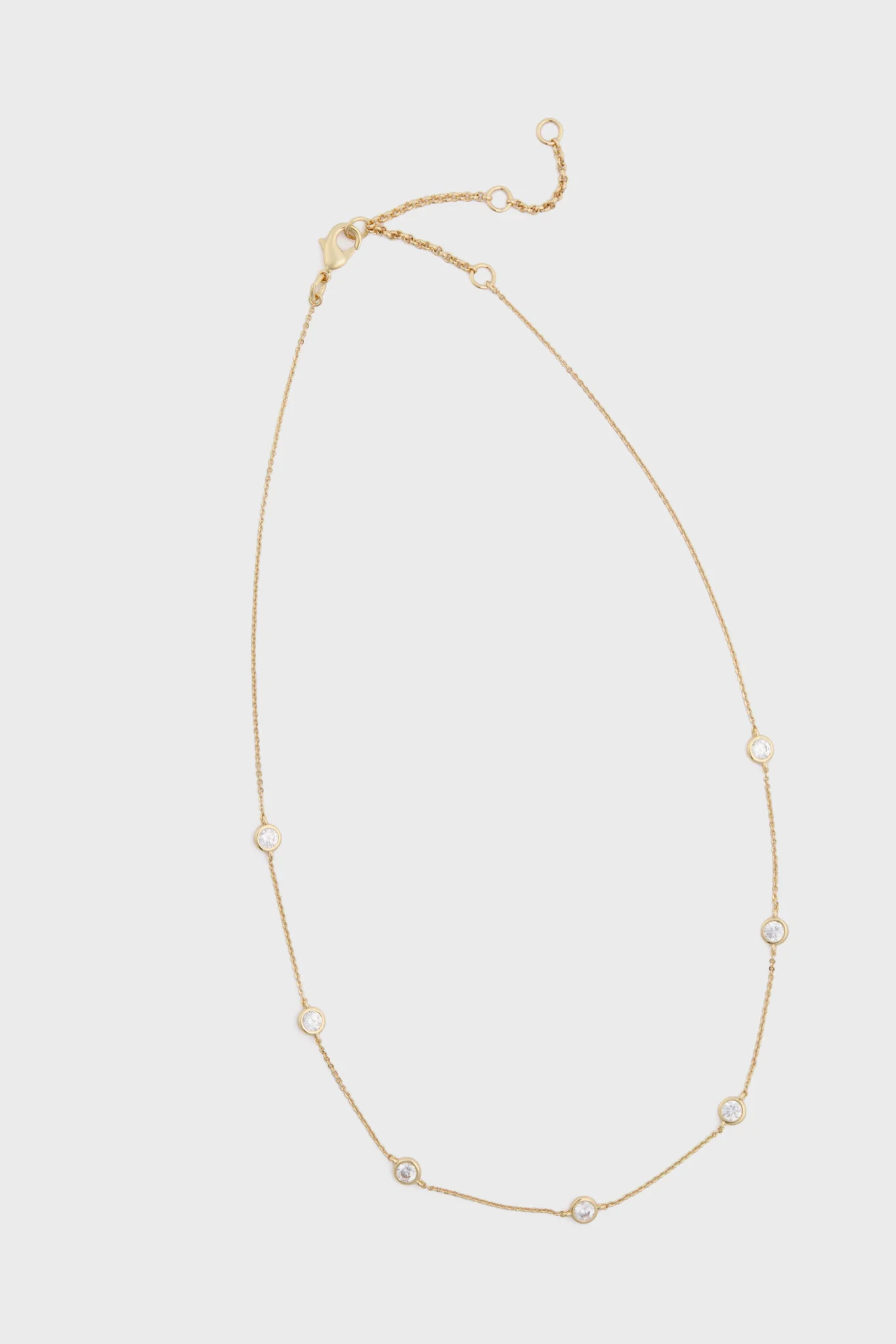 Gold Bezel Strand Necklace | Tuckernuck (US)