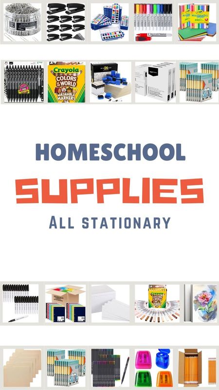 Are you gearing up for homeschooling and wondering what supplies you'll need? Whether you're new to homeschooling or a seasoned pro, having the right tools on hand can make all the difference in creating a successful learning environment for your children. Here's a comprehensive checklist of must-have homeschool supplies, conveniently organized into categories for easy reference.

#LTKHome #LTKKids #LTKSaleAlert