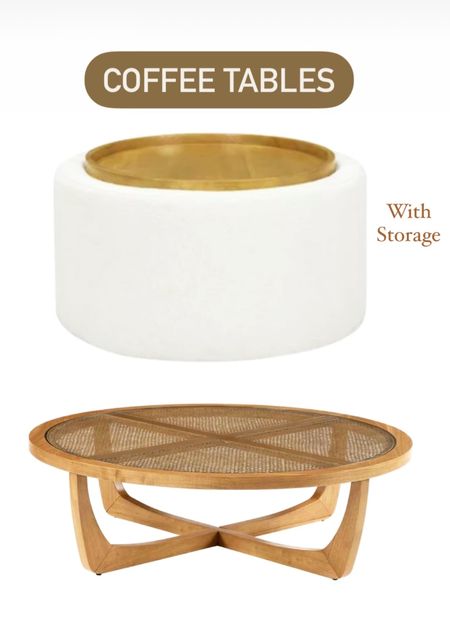 Round coffee tables, affordable living room decor, home decor 

#LTKhome #LTKstyletip #LTKfamily
