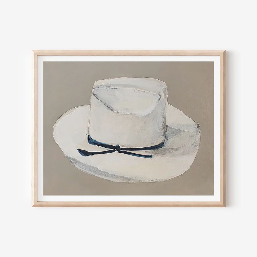 Cowboy Hat II Print | ALEX'S Art and Objects
