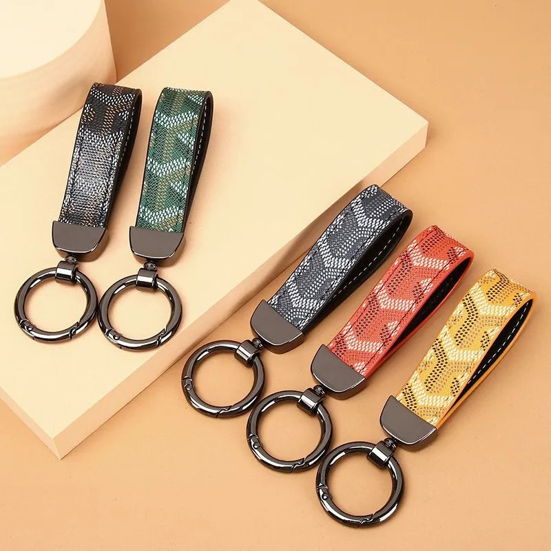Key Chain Buckle lovers Car Keychain Headmade Leather Keychains Men Women s 15 Color 65221 with b... | DHGate