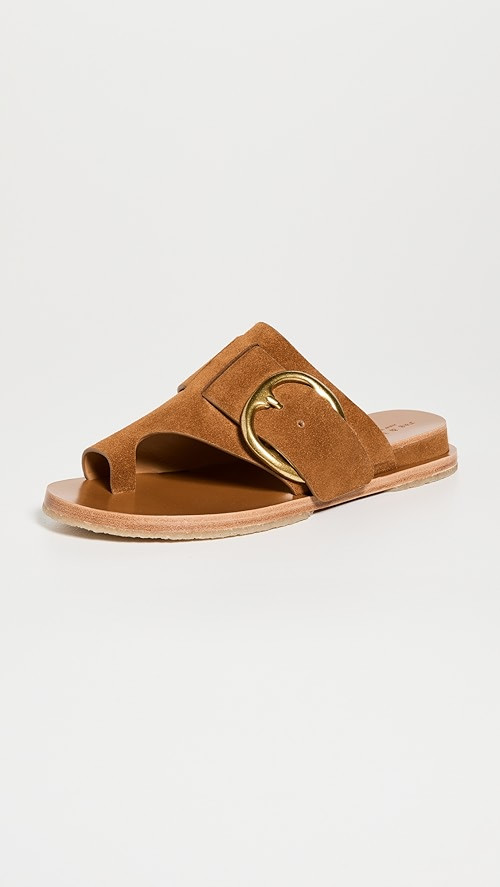 Beau Buckle Slides | Shopbop