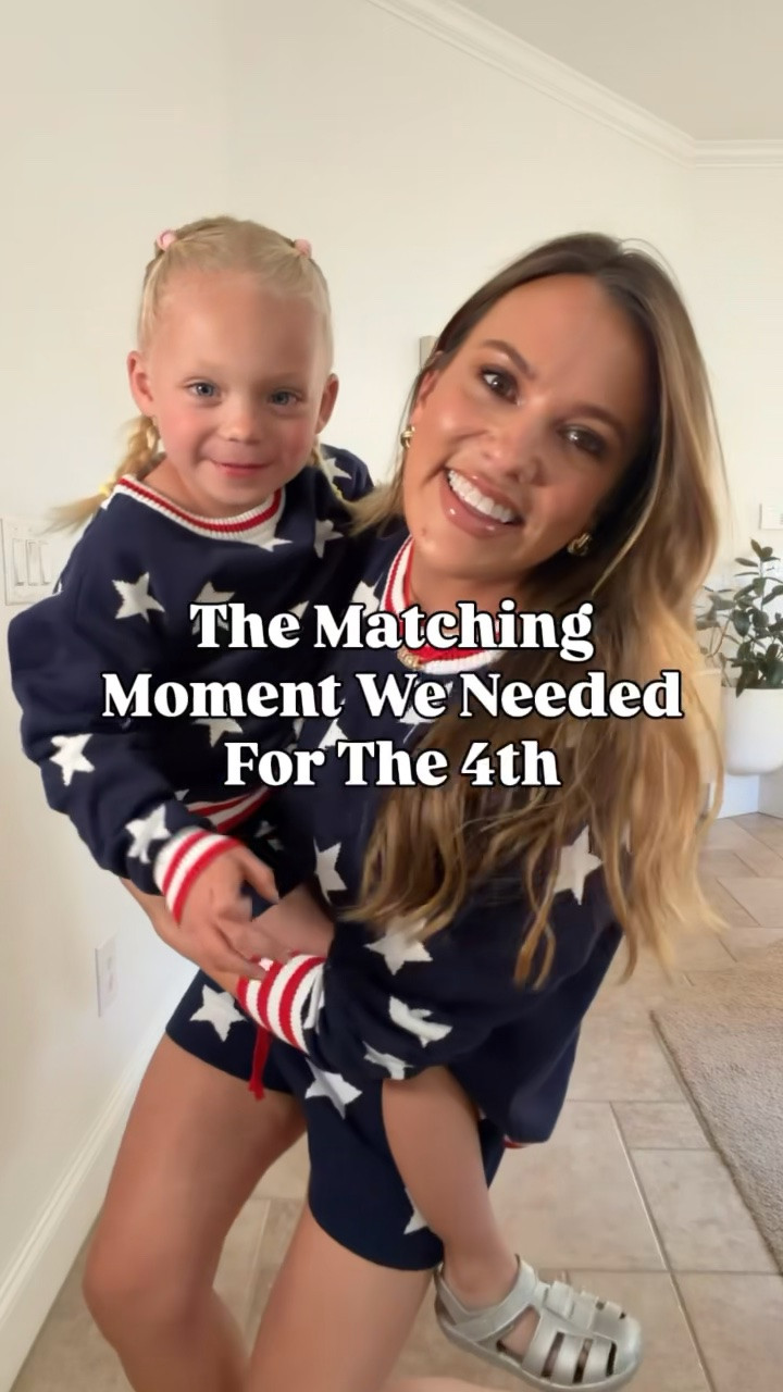 The matching moment we needed for the 4th!

#LTKootd #LTKmomlife