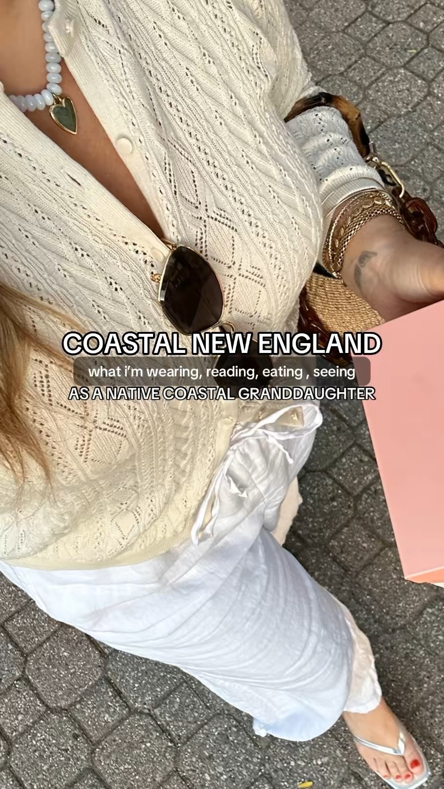 Medium in cardigan top
Tts linen pants