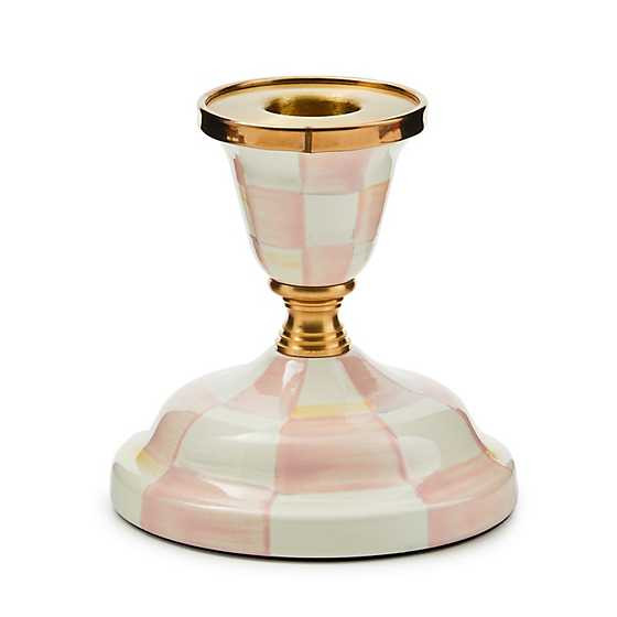 Rosy Check Short Candlestick | MacKenzie-Childs