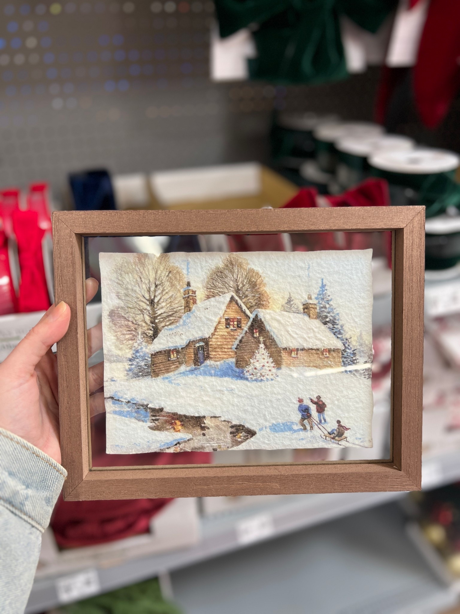 This framed piece from Walmart is giving me pure Christmas nostalgia 🌲☃️ 

Christmas decor, My Texas House, Walmart finds 

#LTKHome #LTKFindsUnder50 #LTKHoliday