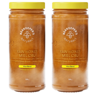 Beekeeper's Naturals Raw Honey Hive Blend Bundle | Well.ca