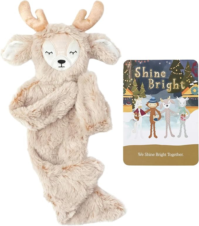 Slumberkins Shine Bright Ibex Snuggler Plush + Affirmation Card - Promotes Positive Self-Esteem, ... | Amazon (US)