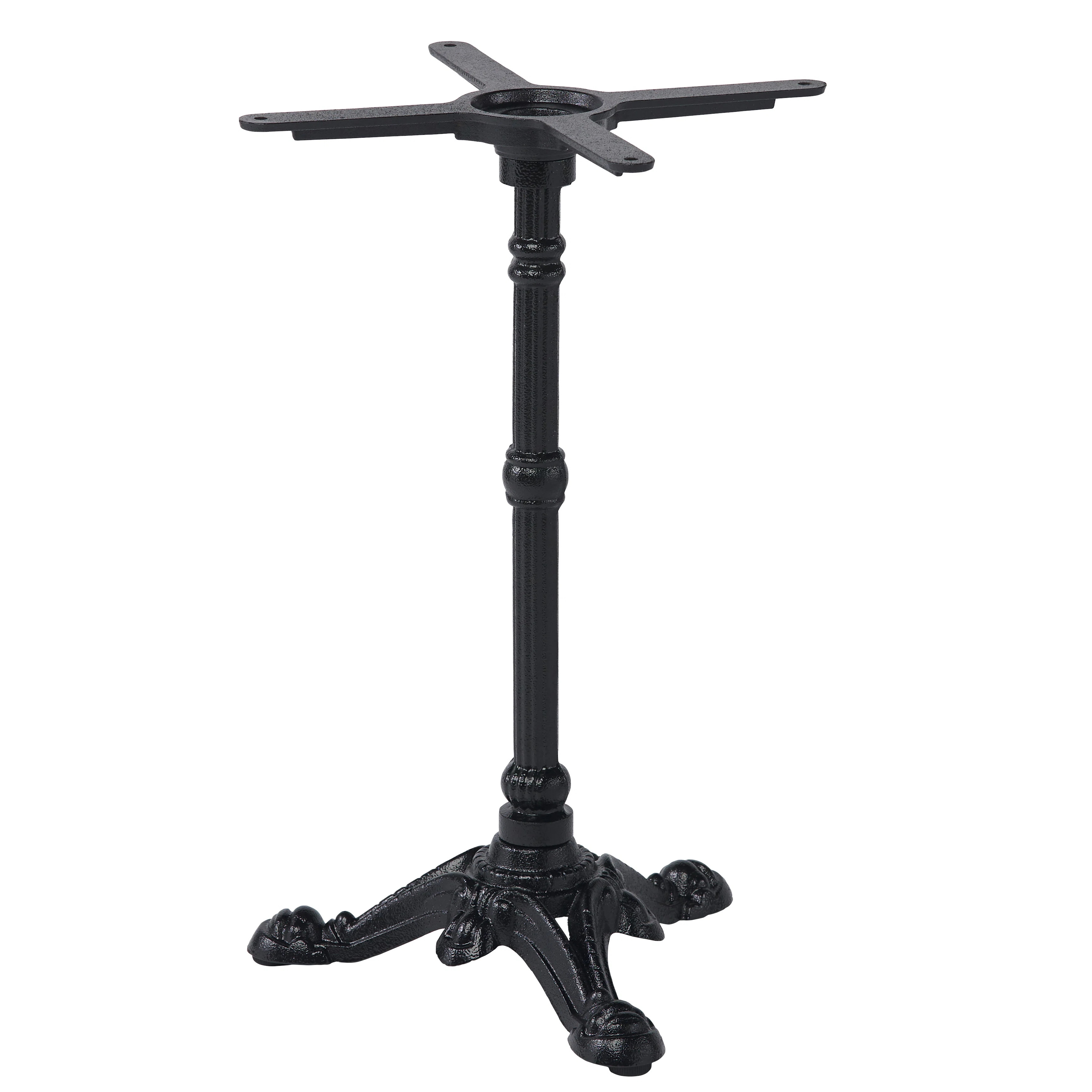 Sika Design 3-Prong Cast Iron Outdoor French Table Base - Black & Reviews | Wayfair | Wayfair North America