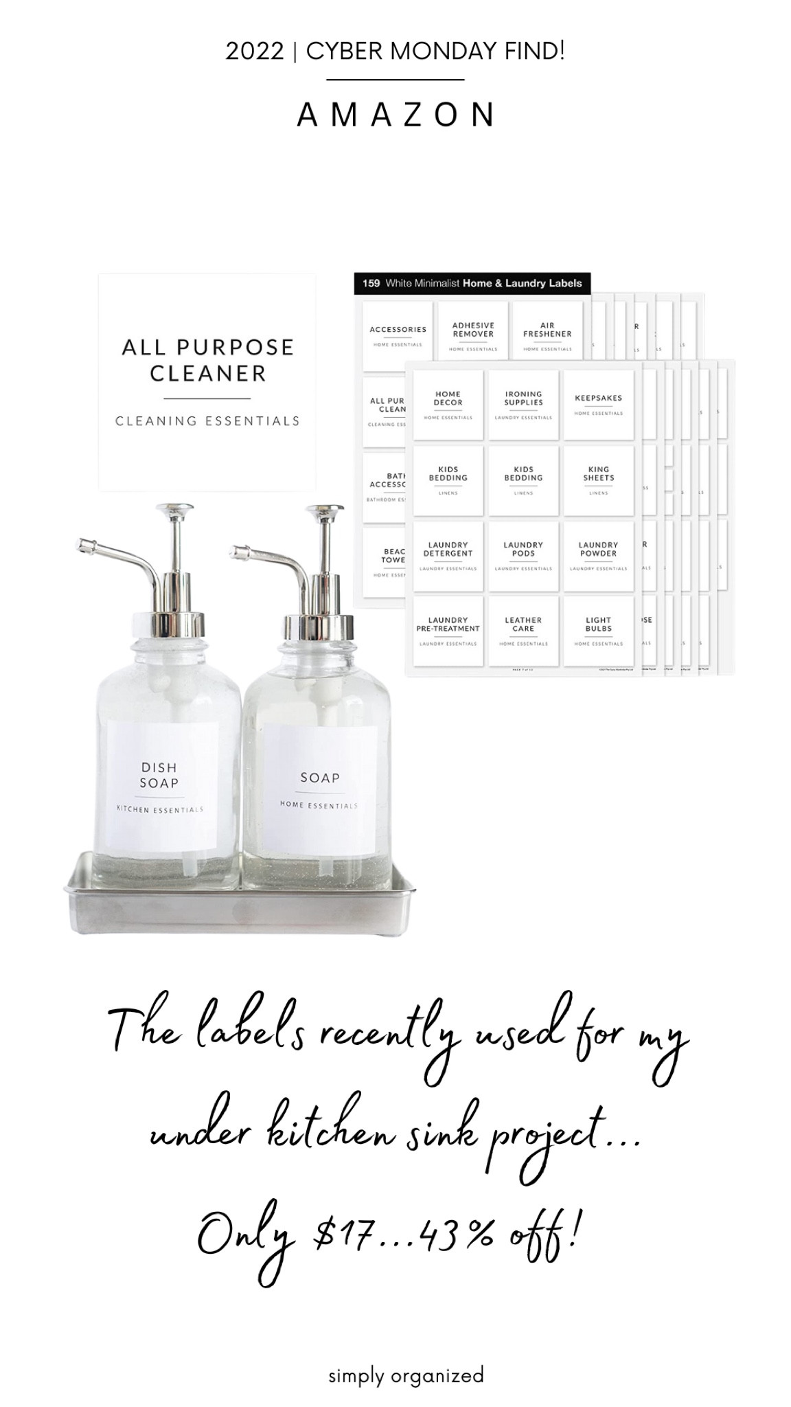 Love these clean and simple labels! 

#LTKHoliday #LTKCyberweek #LTKGiftGuide