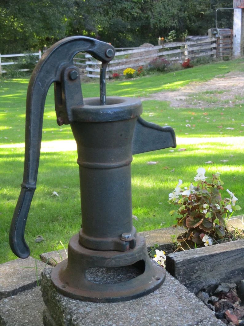 Antique Hand Pumprusty Water Pumppitcher Pumpcast Iron Hand - Etsy | Etsy (US)