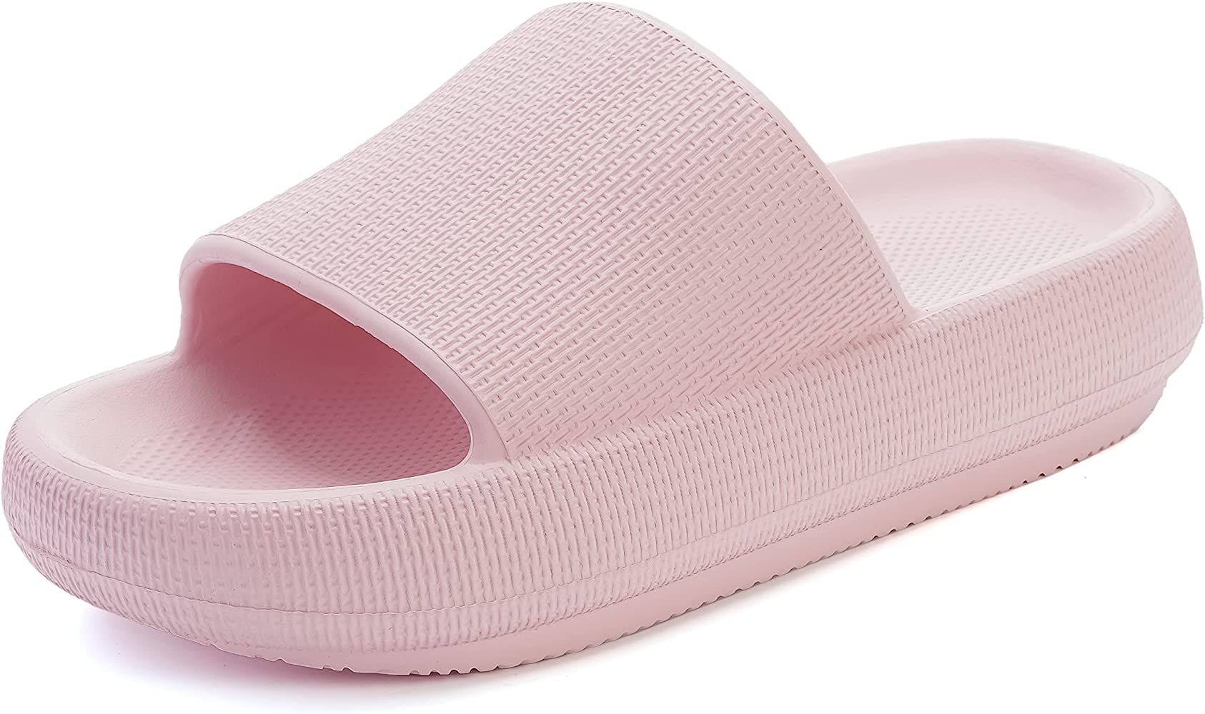 Amazon.com | BRONAX House Slippers for Women Massage Foam Shower Bath Bathroom Home Floor Sandals... | Amazon (US)