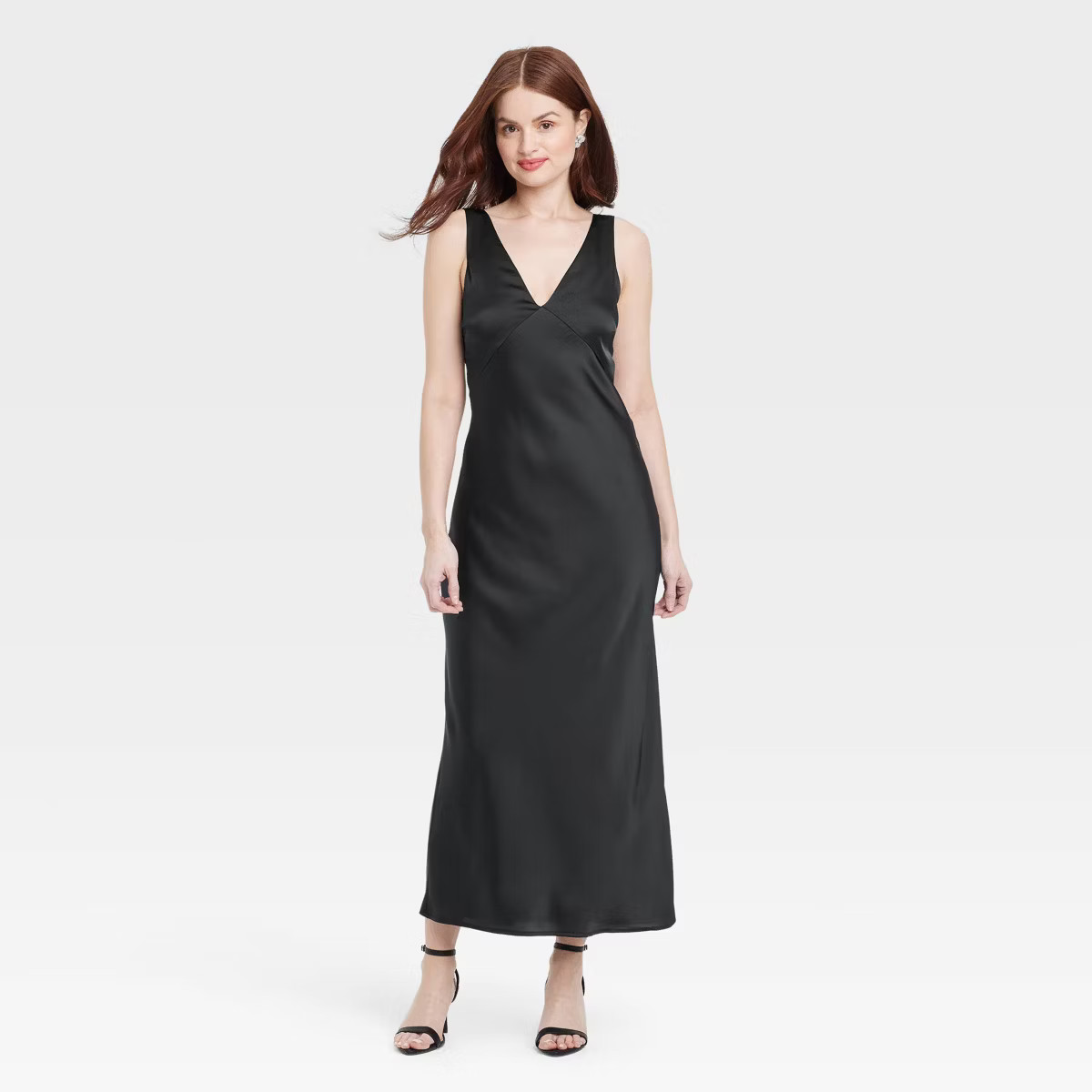 Women's Satin Slip Maxi Dress - A New Day™ | Target