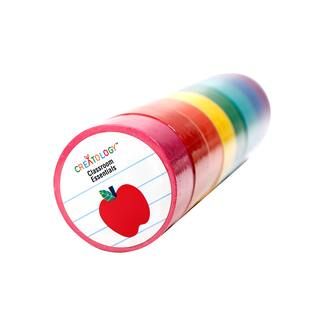 Classroom Essentials Assorted Color Masking Tape Rolls By Creatology™, 8 Pack | Michaels Stores