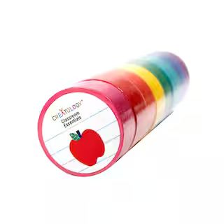 Classroom Essentials Assorted Color Masking Tape Rolls By Creatology™, 8 Pack | Michaels Stores