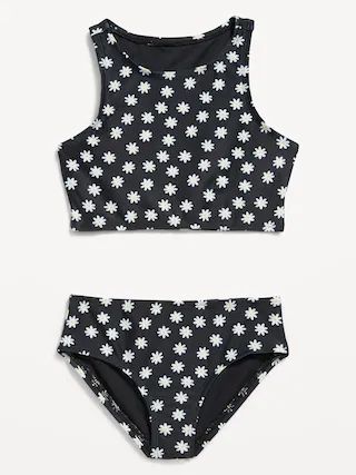 Printed Bikini Swim Set for Girls | Old Navy (CA)