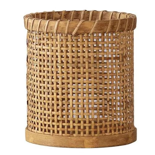 Rattan Woven Hurricane Glass Candle Holders,Cane Wrapped Sleeve Flower Vase Decorative Votive Candleholder for Pillar Candles,Rustic Boho Tea Light Candle Holder for Centerpiece Table Wedding Decor ( | Amazon (US)