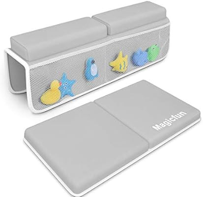 Magicfun Bath Kneeler with Elbow Rest Pad Set, 1.5 inch Thick Kneeling Pad and Elbow Support for ... | Amazon (US)