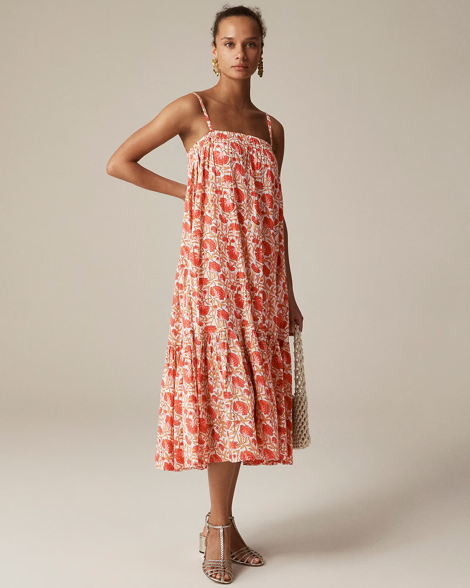SZ Blockprints™ X J.Crew tiered dress | J. Crew US