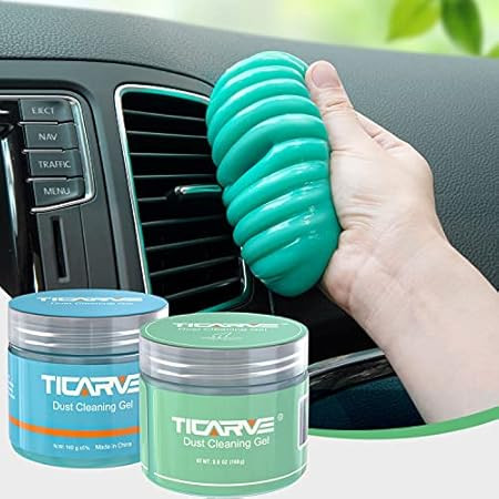 Cleaning Gel for Car, Car Cleaning Kit Universal Detailing Automotive Dust Car Crevice Cleaner Au... | Amazon (US)