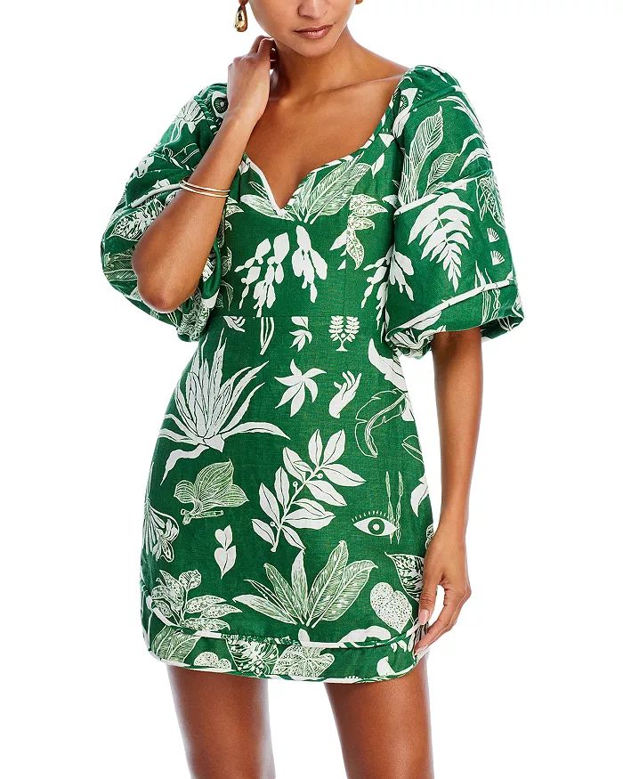 Forest Soul Linen Mini Dress | Bloomingdale's (US)