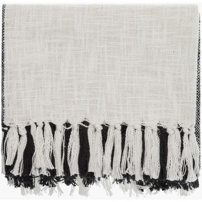 Livabliss Briar 50"W x 60"L Cottage Light Grey Throw Blankets | Target