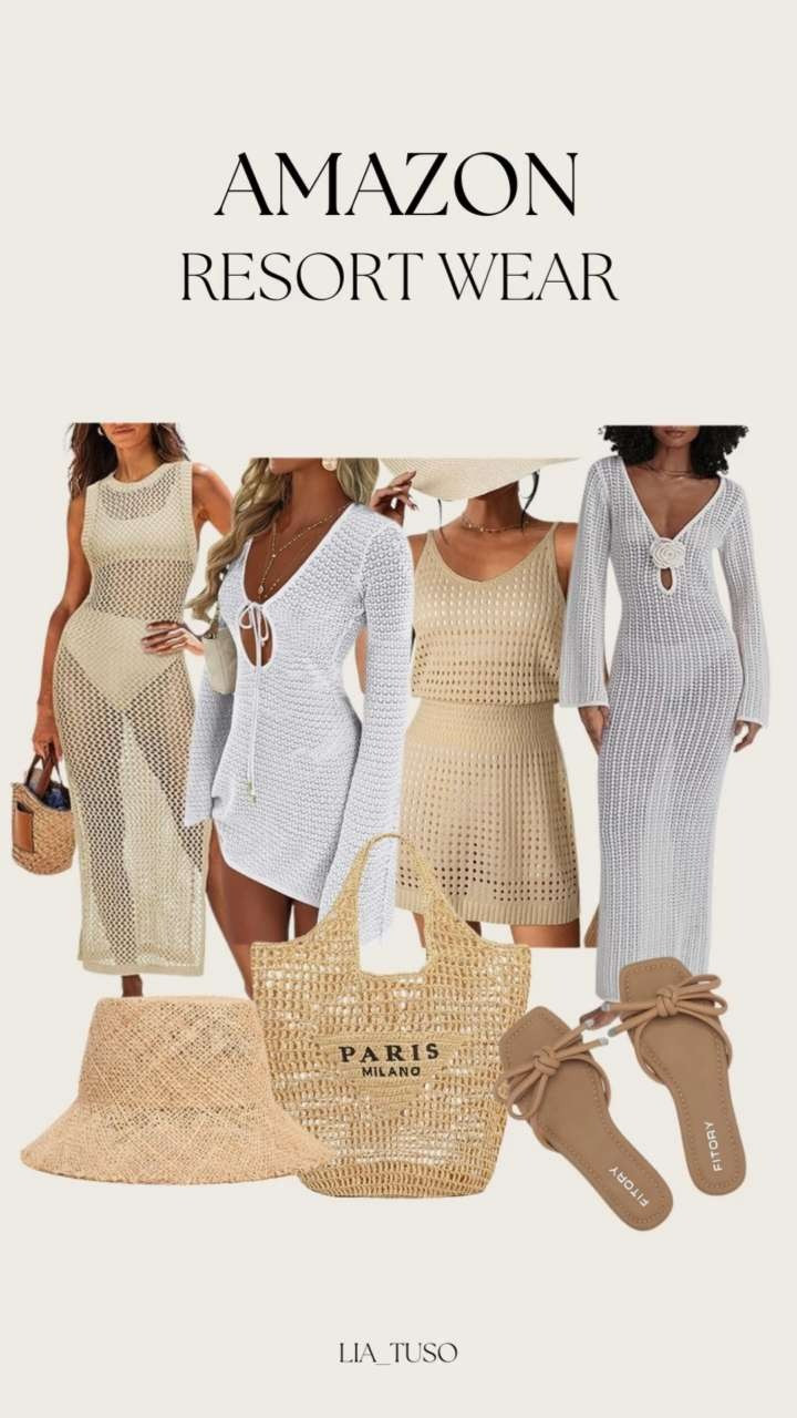 Vacation vibes are in full swing! 🌴✨ These Amazon resort wear pieces are perfect for relaxing by the pool or strolling on the beach. Comfortable, cute, and totally easy to pack! 🧳 

#ResortReady #TravelInStyle #VacationLooks" 

 #LTKSeasonal #LTKSwim #LTKTravel