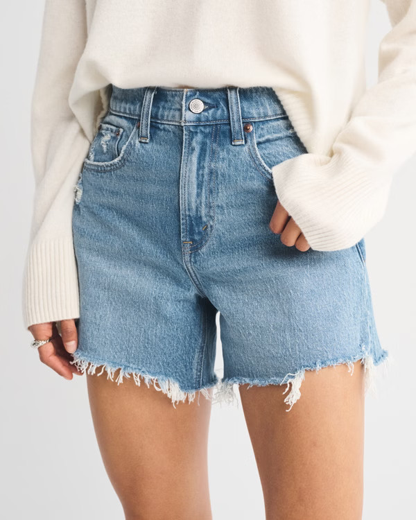 High Rise Dad Short | Abercrombie & Fitch (US)