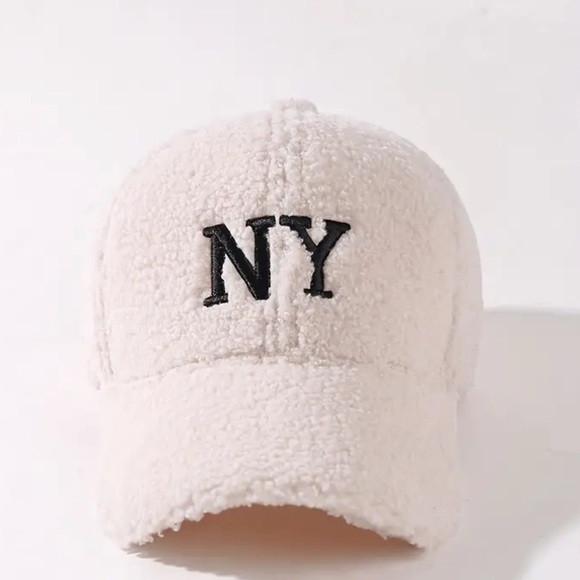 NY FLEECE BASEBALL CAP | Poshmark