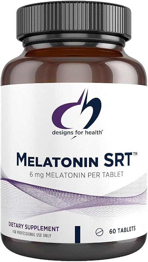 Designs for Health Time Release Melatonin SRT - Melatonin Supplement for Sleep - Sleep Supplement... | Amazon (US)