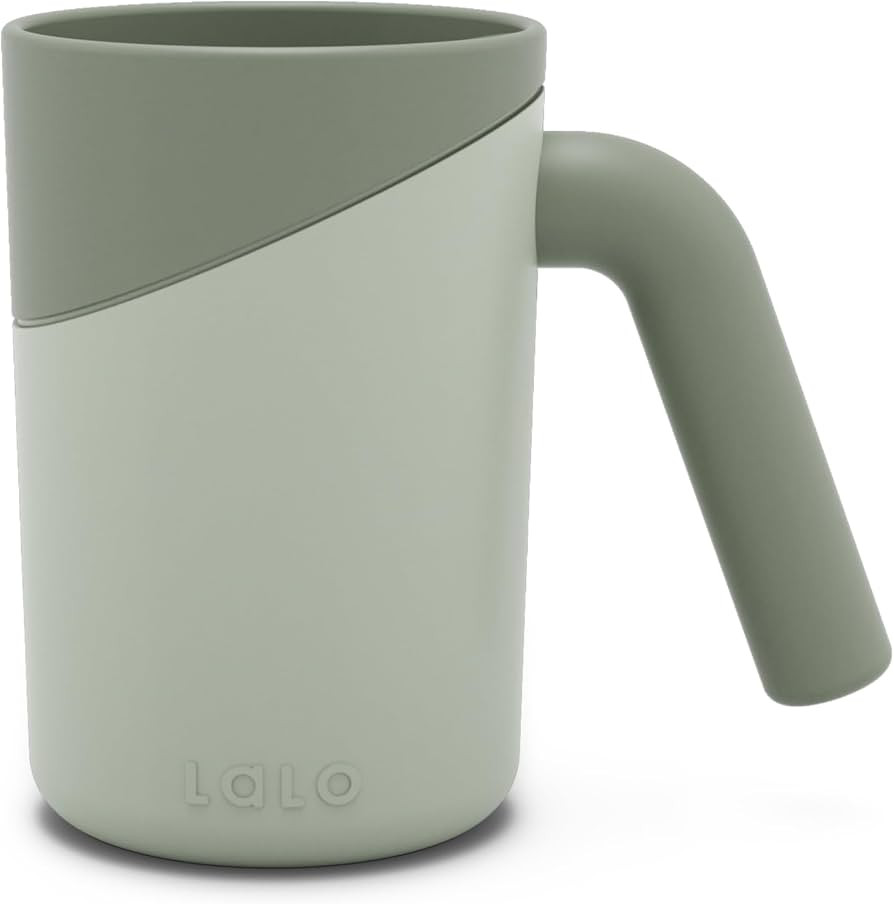 Lalo Bath Rinse Cup - Handle for Easy Grip, Tear-Free Baby Bathing, Flexible Lip, Non-Toxic, Soft... | Amazon (US)