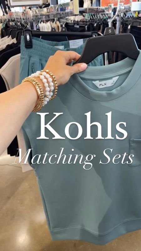Like and comment “KOHLS SETS” to have all links sent directly to your messages. Y’all I LOVE these sets. Detailing, fit and quality feel so high end. Soft like the air essentials and the prettiest colors- the details really elevate a casual fit. Perfection 👌 ✨ 
.
#kohls #kohlsfinds #loungewear #loungesets #loungeset #casualstyle #casualoutfit #matchingset 

#LTKActive #LTKSaleAlert #LTKFitness