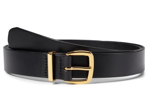 Madewell Womens Essentials Belt True Black 2XL One Size | Amazon (US)