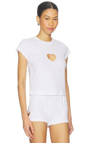 Worn in Jersey Baby T-shirt in Snow | Revolve Clothing (Global)