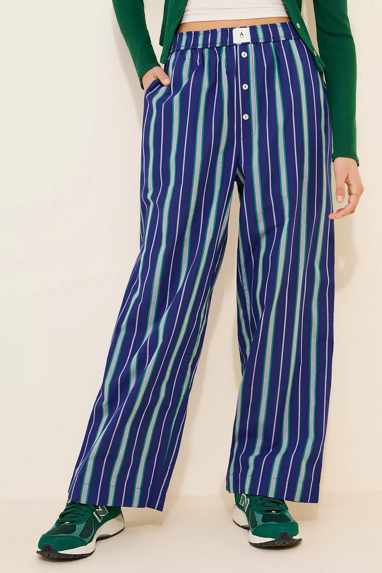 Straight Leg Boxer Pants | Anthropologie (US)