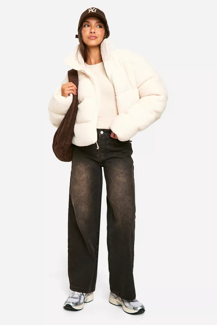 Faux Fur Puffer Jacket | boohoo (US & Canada)